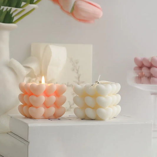 Rubik's Cube Scented Candles